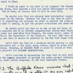 Memorandum: 1955 May 25