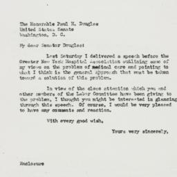 Letter: 1950 May 16
