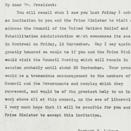 Letter: 1944 September 12