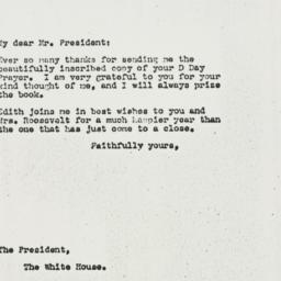 Letter: 1945 January 5