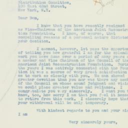 Letter: 1938 June 20