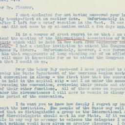 Letter: 1939 August 16
