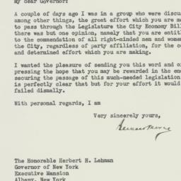 Letter: 1934 February 19