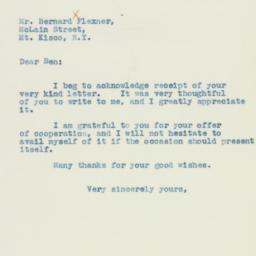 Letter: 1938 July 1