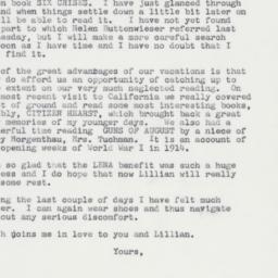 Letter: 1962 April 2