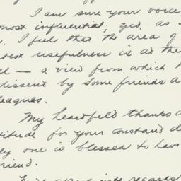 Letter: 1961 April 26