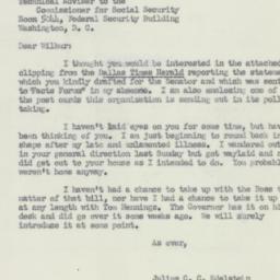 Letter: 1951 August 24