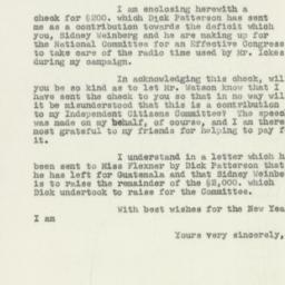 Letter: 1950 January 5