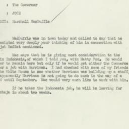 Letter: 1950 August 3