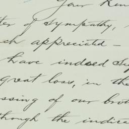 Letter: 1934 February 14