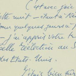 Letter: 1950 November 8