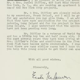 Letter: 1949 December 12