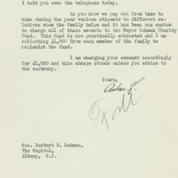 Letter: 1933 February 3