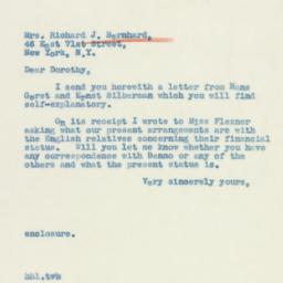 Letter: 1939 September 15