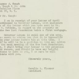Letter: 1948 April 26
