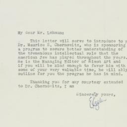 Letter: 1946 August 17