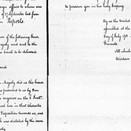 [Document, 1785 July 08]