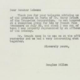 Letter: 1956 July 25