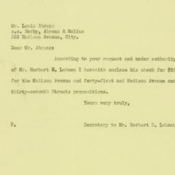 Letter: 1926 June 14