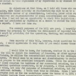 Letter: 1950 June 26