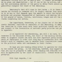 Letter: 1932 March 12