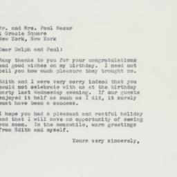 Letter: 1963 April 4