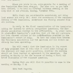 Letter: 1925 November 28