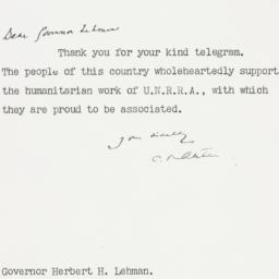 Letter: 1945 November 30