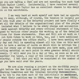 Letter: 1954 August 27