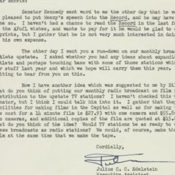 Letter: 1954 January 20