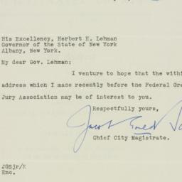 Letter: 1938 January 31