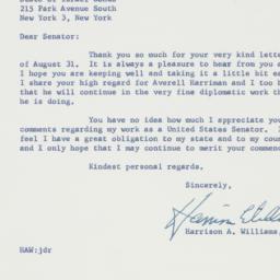 Letter: 1963 September 9