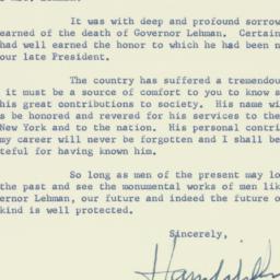 Letter: 1963 December 6