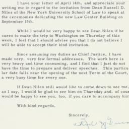 Letter: 1951 April 17