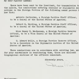 Letter: 1950 January 13