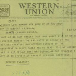 Letter: 1955 January 25