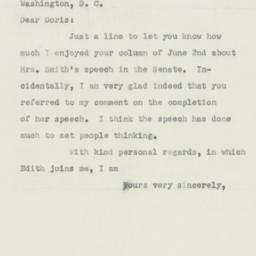 Letter: 1950 June 5
