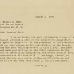 Note: 1963 August 1