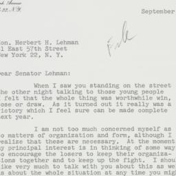 Letter: 1959 September 16