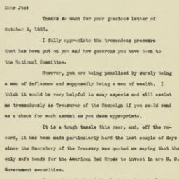 Letter: 1936 October 7
