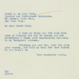 Letter: 1935 January 4
