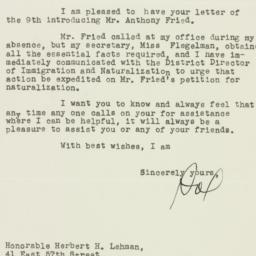 Letter: 1948 July 20