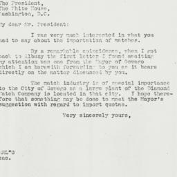 Letter: 1935 May 16
