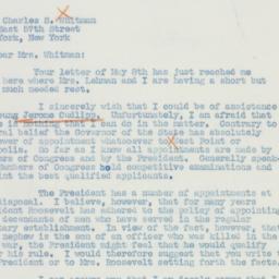 Letter: 1941 May 12