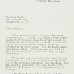 Letter: 1934 December 18
