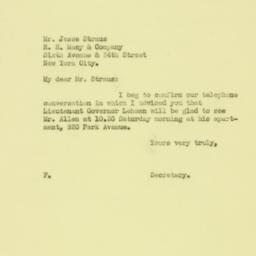 Letter: 1931 February 25
