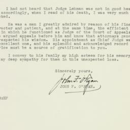 Letter: 1945 October 10