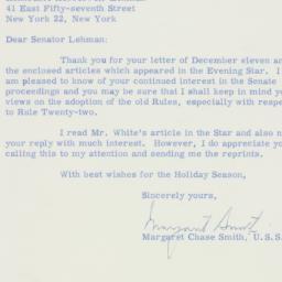 Letter: 1958 December 15