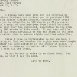 Letter: 1947 September 21