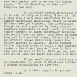 Letter: 1946 December 10